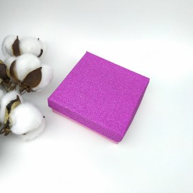 Подарочная упаковка Блестки под 1 браслет или кулон, 5 цветов